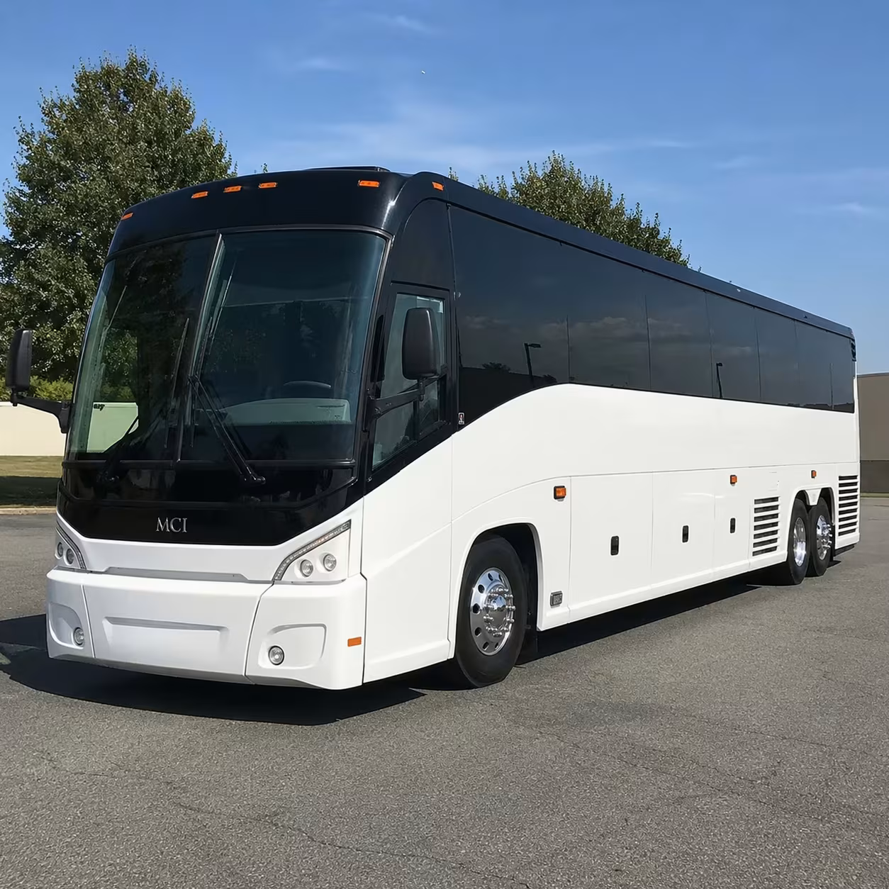 56 passenger charter bus