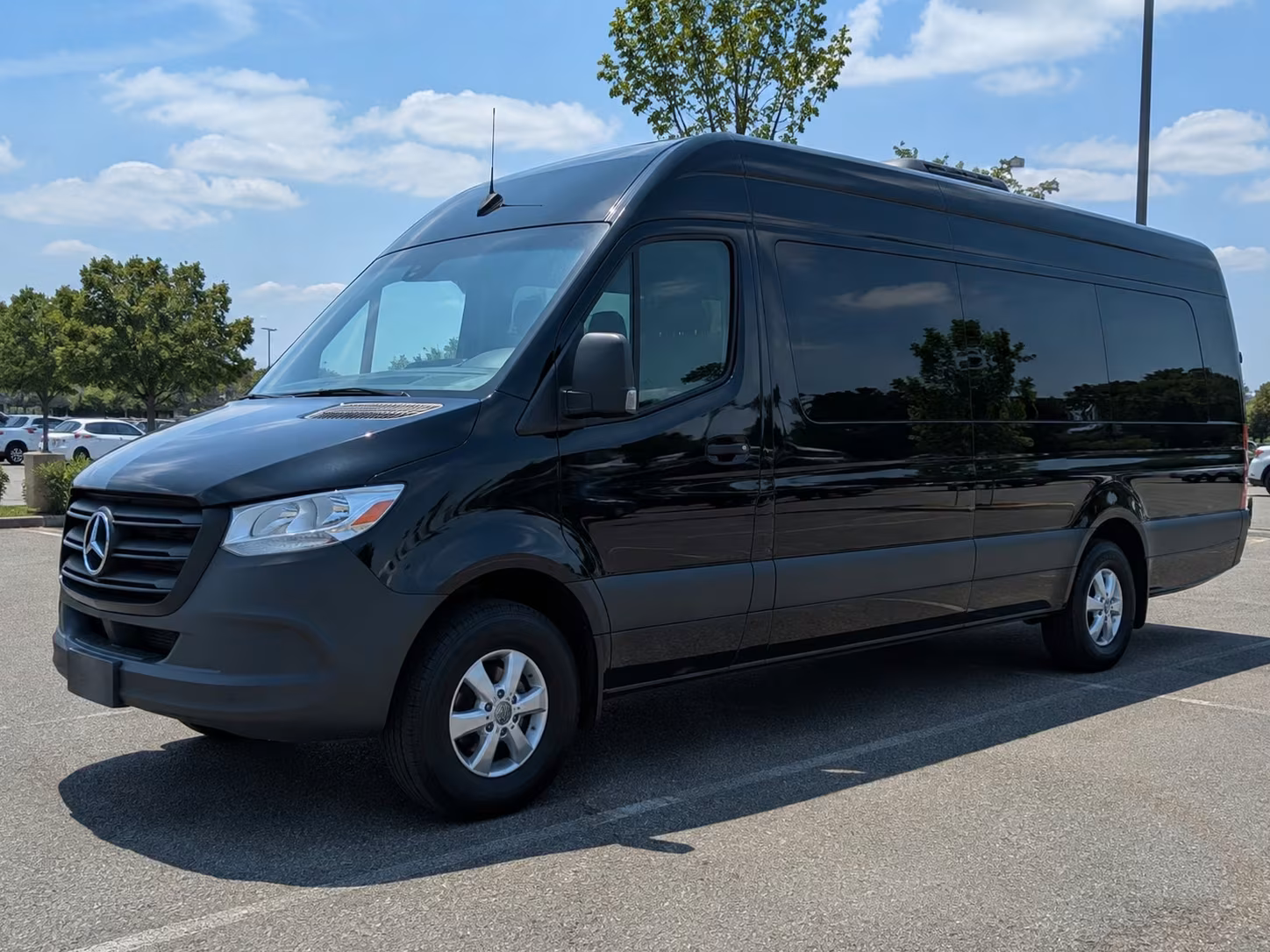sprinter van with driver