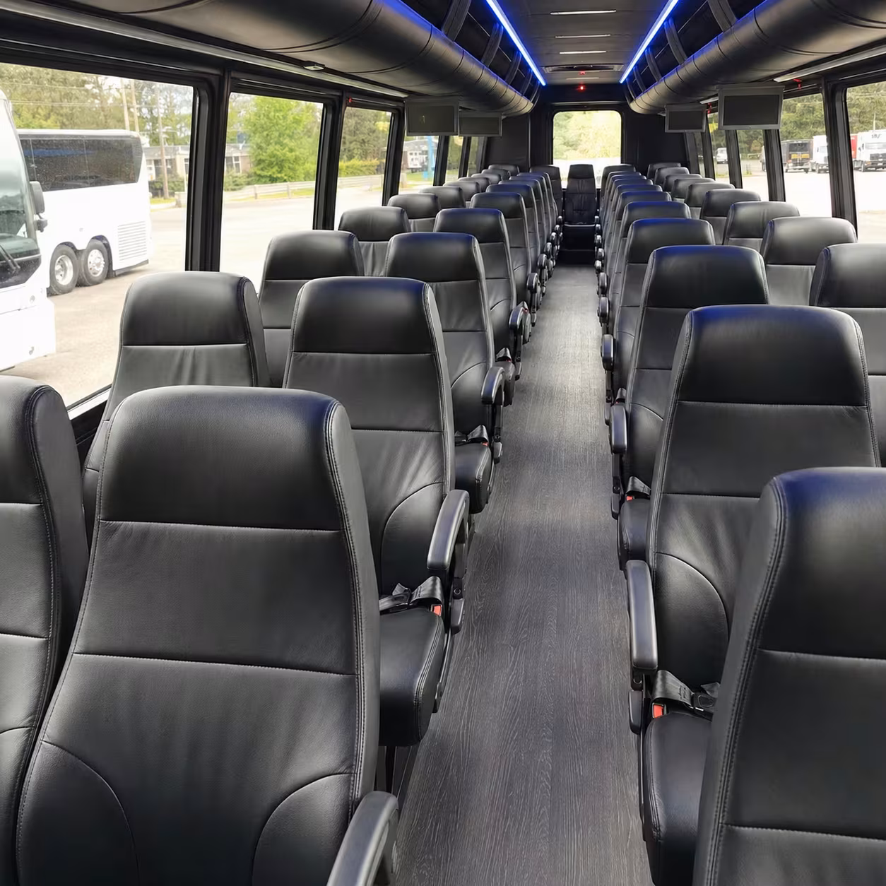 troy 35 passenger minibus rental